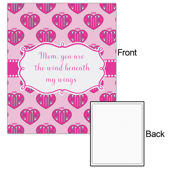 Love You Mom 20x24 - Matte Poster - Front & Back