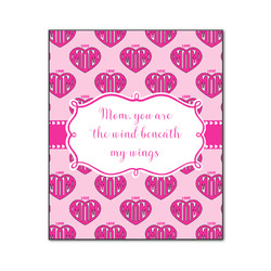 Love You Mom Wood Print - 20x24