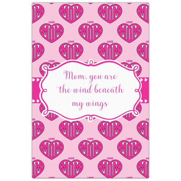 Love You Mom 20x30 - Canvas Print - Front View