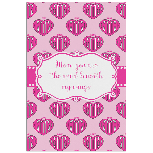 Custom Love You Mom Poster - Matte - 24x36