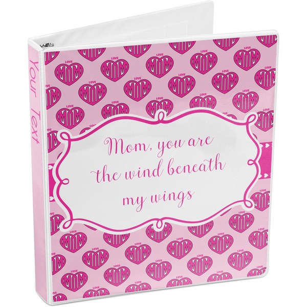 Love You Mom 3-Ring Binder 3/4 - Main