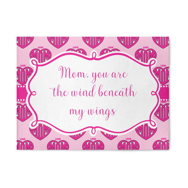Custom Love You Mom Area Rug