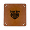 Love You Mom 6" x 6" Leatherette Snap Up Tray - FLAT FRONT