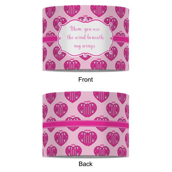Love You Mom 8" Drum Lampshade - APPROVAL (Fabric)