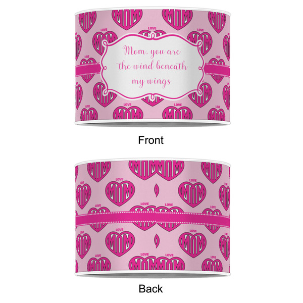 Love You Mom 8" Drum Lampshade - APPROVAL (Poly Film)