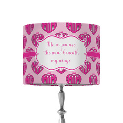 Love You Mom 8" Drum Lamp Shade - Fabric