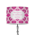 Love You Mom 8" Drum Lamp Shade - Poly-film