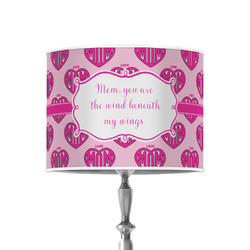 Love You Mom 8" Drum Lamp Shade - Poly-film