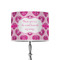 Love You Mom 8" Drum Lampshade - ON STAND (Poly Film)