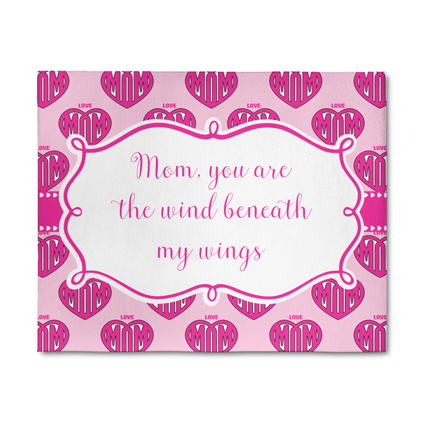 Custom Love You Mom 8' x 10' Patio Rug