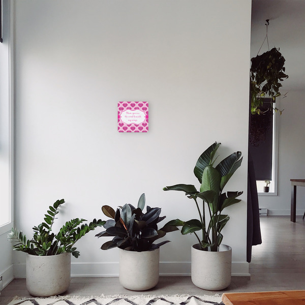 Love You Mom 8x8 - Canvas Print - In Context