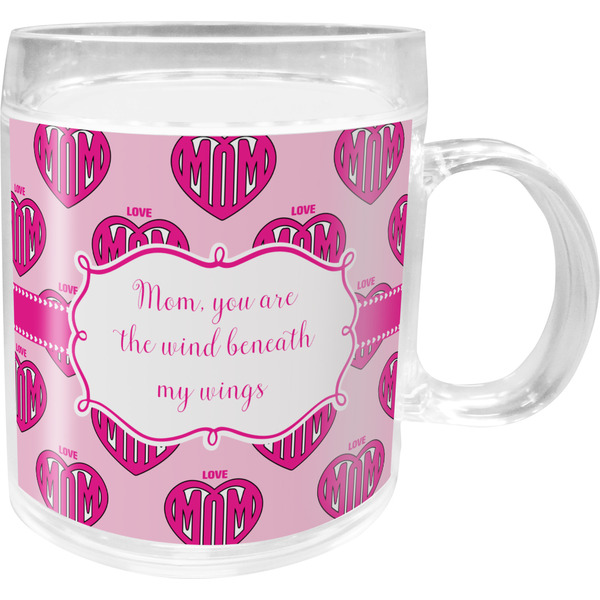 Custom Love You Mom Acrylic Kids Mug