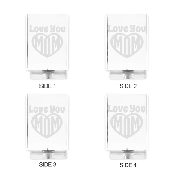 Love You Mom Acrylic Pencil Holder - APPROVAL