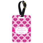 Love You Mom Metal Luggage Tag