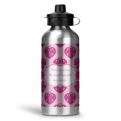 Love You Mom Water Bottles - 20 oz - Aluminum