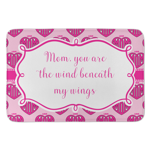 Custom Love You Mom Anti-Fatigue Kitchen Mat