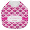 Love You Mom Jersey Knit Baby Bib