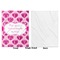 Love You Mom Baby Blanket (Single Side - Printed Front, White Back)