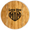 Love You Mom Bamboo Cutting Boards - FRONT