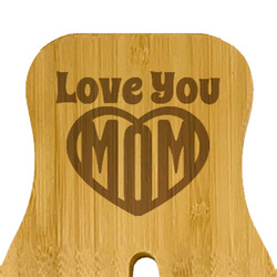 Love You Mom Bamboo Salad Mixing Hand