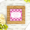 Love You Mom Bamboo Trivet with 6" Tile - LIFESTYLE