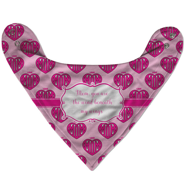 Love You Mom Bandana Flat Approval