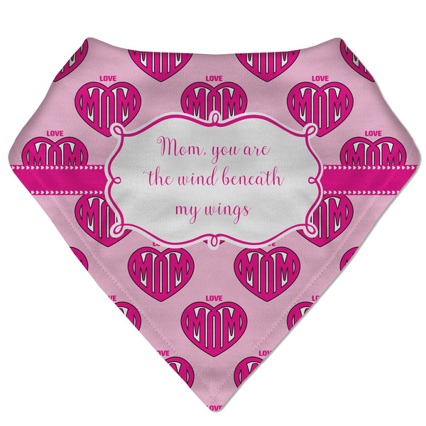 Custom Love You Mom Bandana Bib