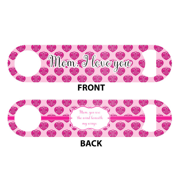 Love You Mom Bar Bottle Opener - White - Approval