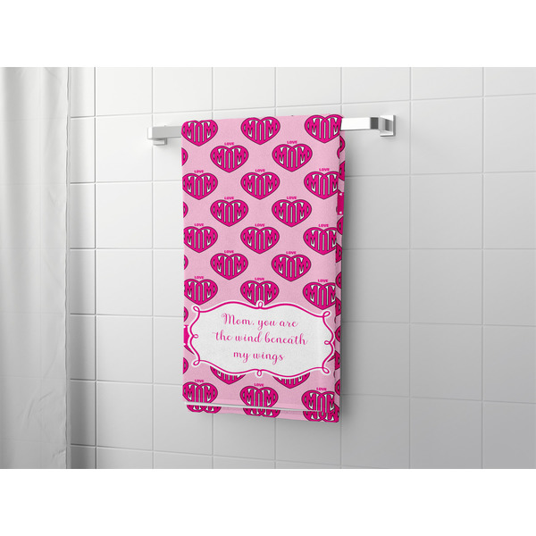 Love You Mom Bath Towel - LIFESTYLE