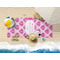 Love You Mom Beach Towel Lifestyle