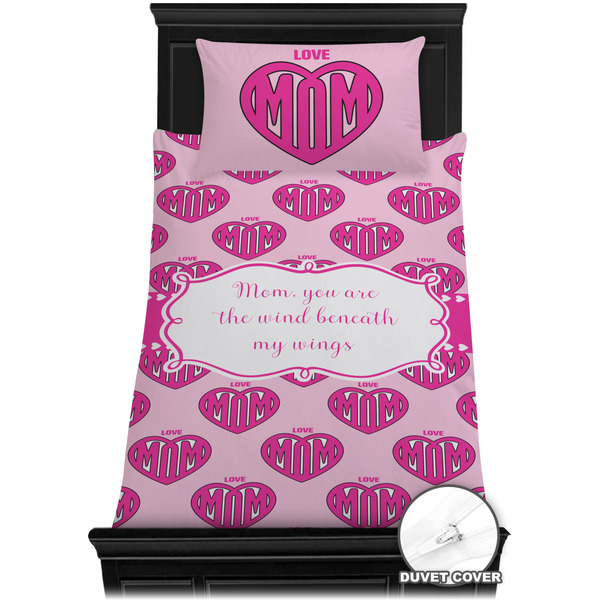 Love You Mom Bedding Set (TwinXL) - Duvet