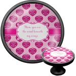 Love You Mom Cabinet Knob (Black)