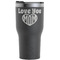 Love You Mom Black RTIC Tumbler (Front)