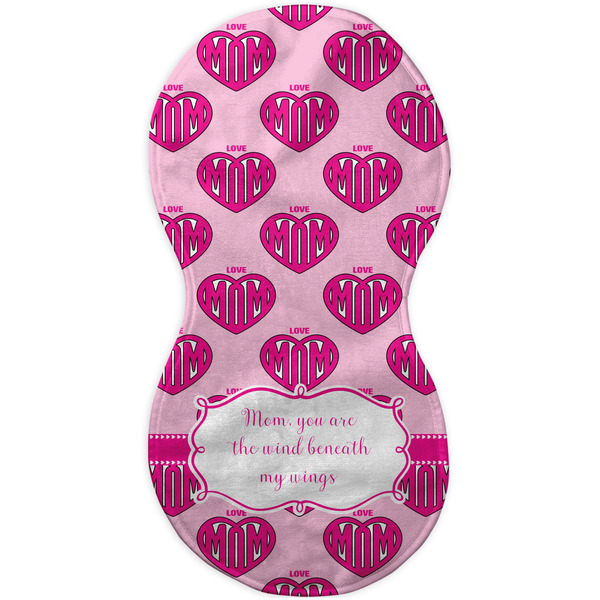 Love You Mom Burp Peanut Shaped Flat