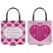 Love You Mom Canvas Tote - Front and Back