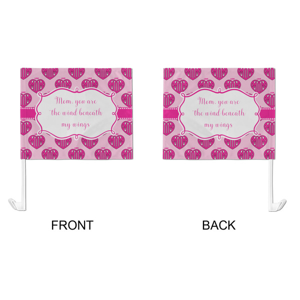 Love You Mom Car Flag - Large - APPROVAL