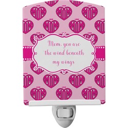 Love You Mom Ceramic Night Light