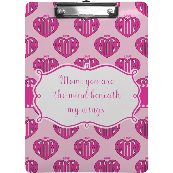 Custom Love You Mom Clipboard