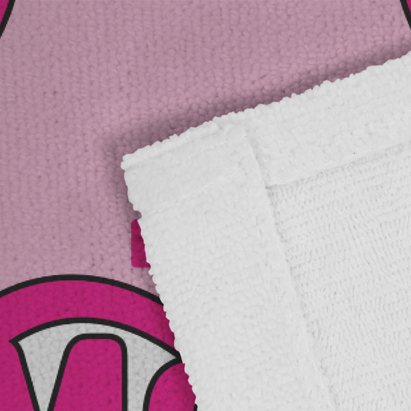 Love You Mom Close up of Fabric