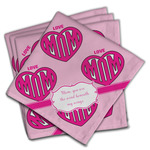 Love You Mom Cloth Napkins (Set of 4)