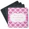 Love You Mom Square Rubber Backed Coasters - Set of 4