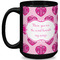 Love You Mom 15 Oz Coffee Mug - Black