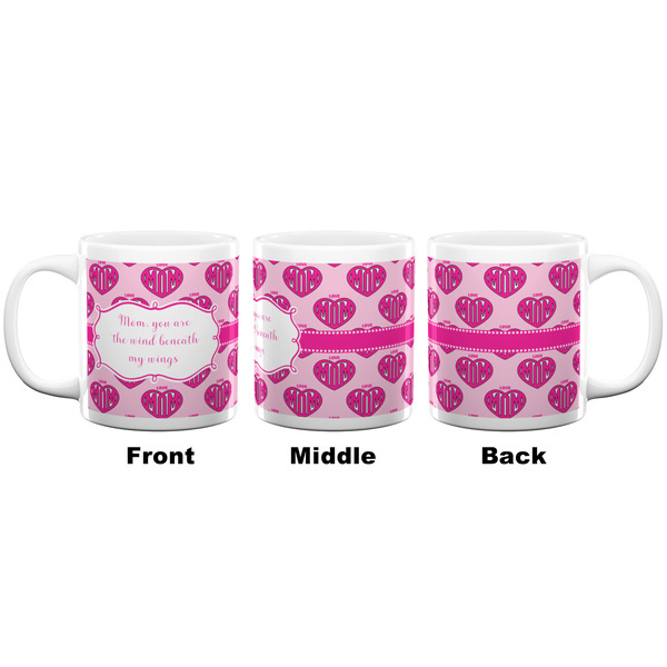 Love You Mom Coffee Mug - 20 oz - White APPROVAL