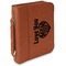 Love You Mom Cognac Leatherette Bible Covers with Handle & Zipper - Main