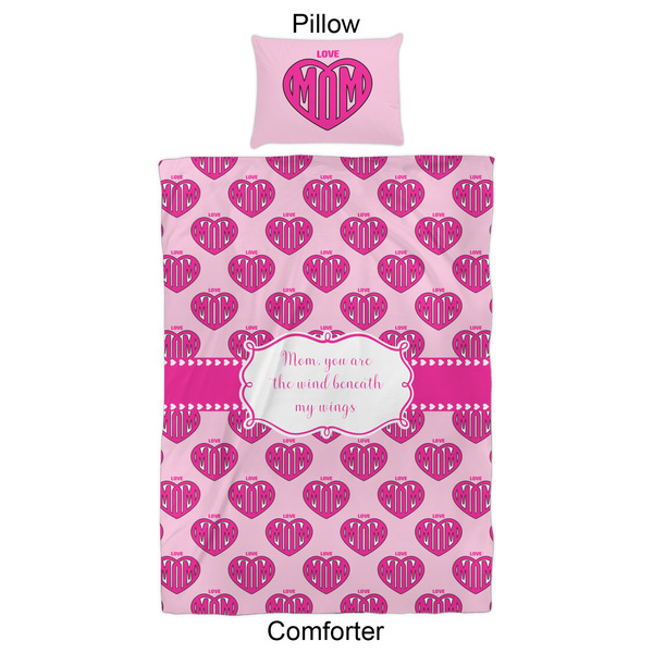 Love You Mom Comforter Set - Twin XL - Approval