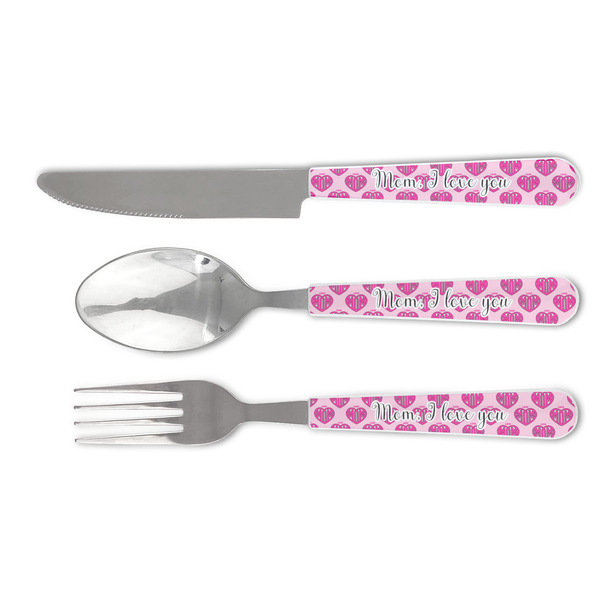 Custom Love You Mom Cutlery Set