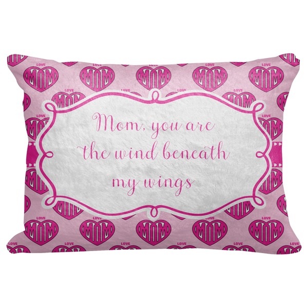 Custom Love You Mom Decorative Baby Pillowcase - 16"x12"