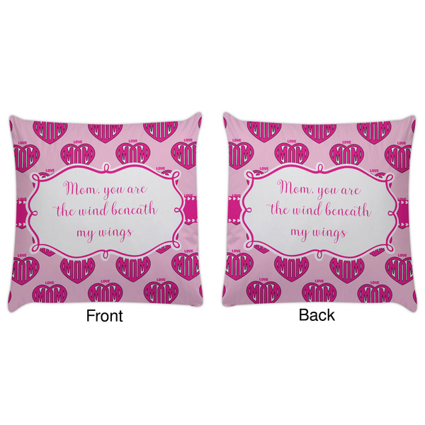 Love You Mom Decorative Pillow Case - Approval