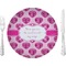 Love You Mom 10" Glass Lunch / Dinner Plates - Single or Set