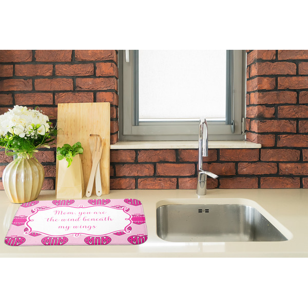 Love You Mom Dish Drying Mat - LIFESTYLE 2